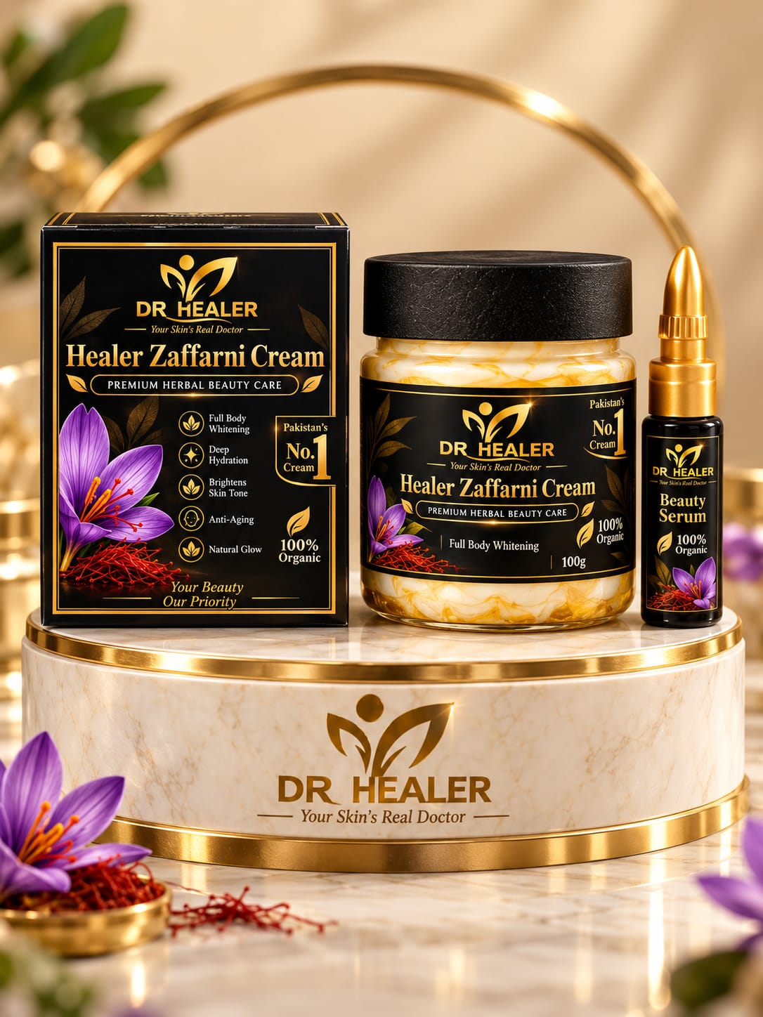 Healer Zafrani Cream