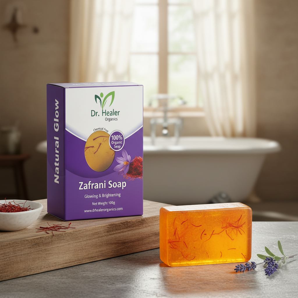 Zafrani Soap By Dr Healer Organics