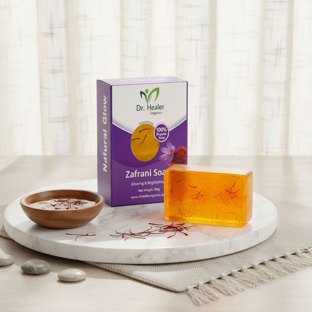 Zafrani Soap By Dr Healer Organics